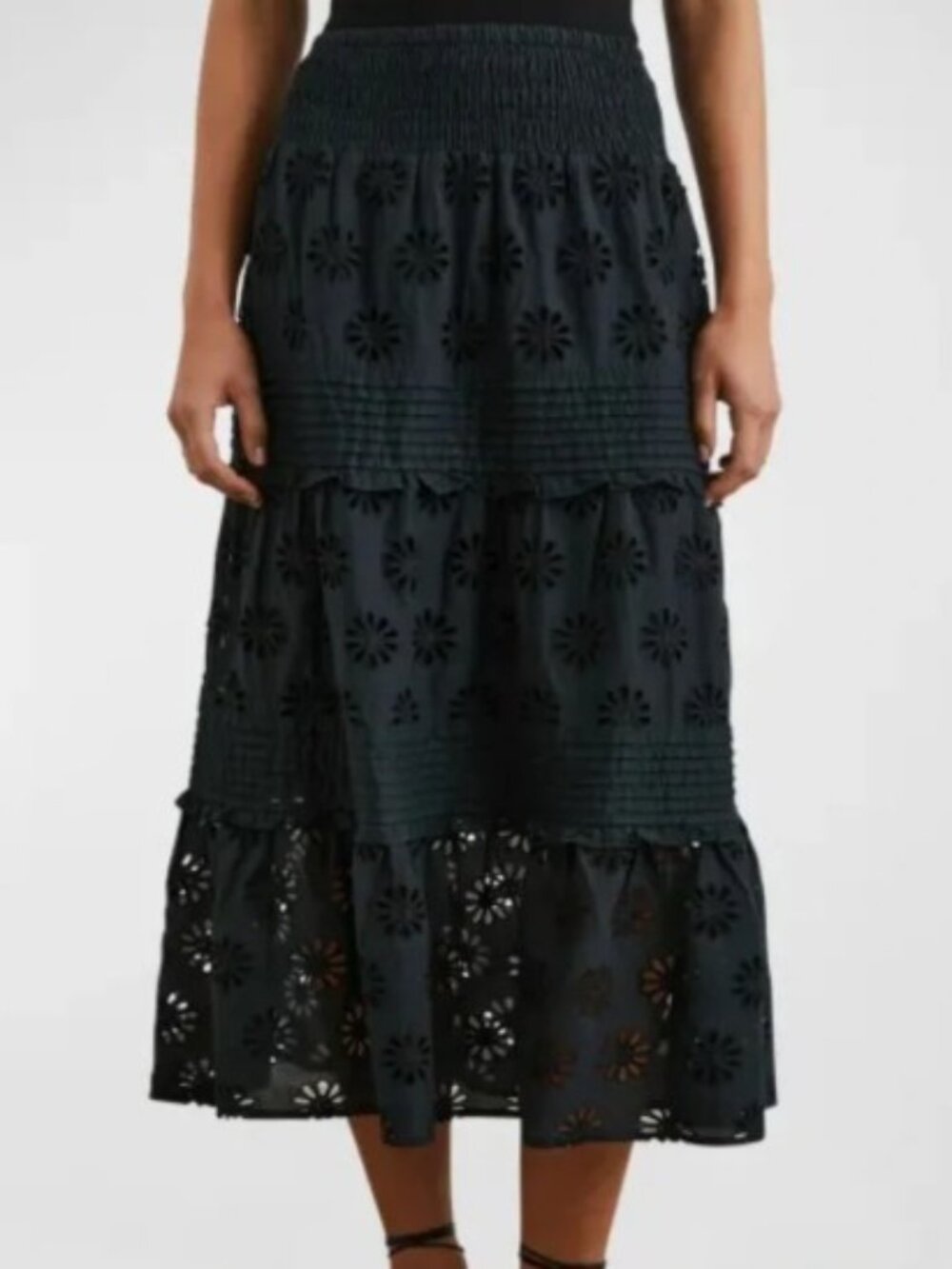 Rails Eyelet Floral Skirt